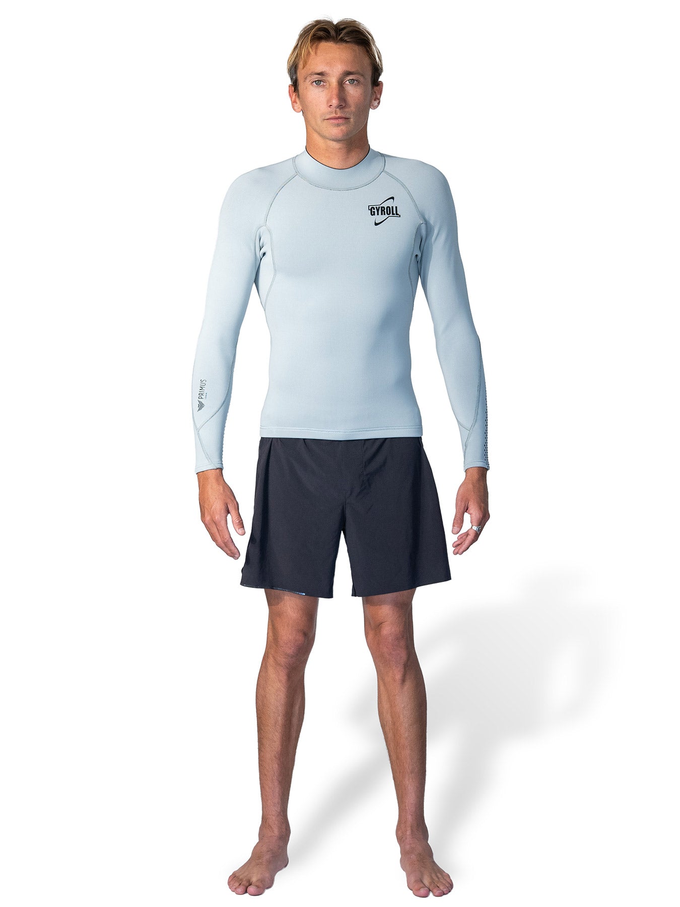 GYROLL PRIMUS 1.5MM LS TOP – LIGHT GREY