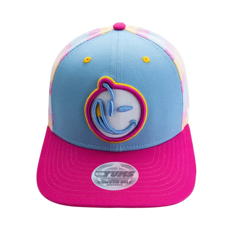 YUMS BROADBAND UNDERNET SKY BLUE SNAPBACK