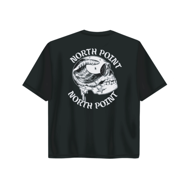 T-SHIRT SKULL BLACK – NORTH POINT
