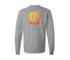 GYROLL WARPED FLAME LONG SLEEVE T-SHIRT