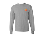 GYROLL WARPED FLAME LONG SLEEVE T-SHIRT