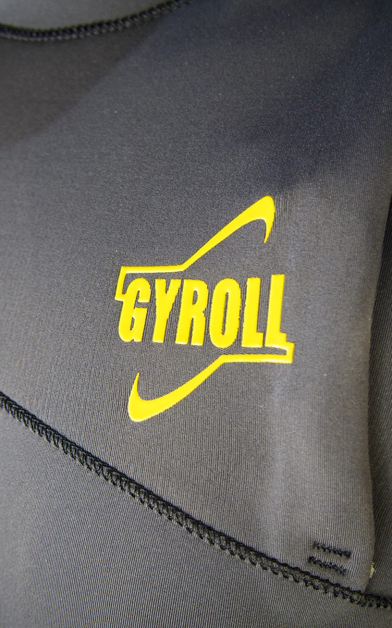 GYROLL Primus 2/2 Short Sleeve Zipperless Spring Suit S23 – Cool Grey/Black/Yellow