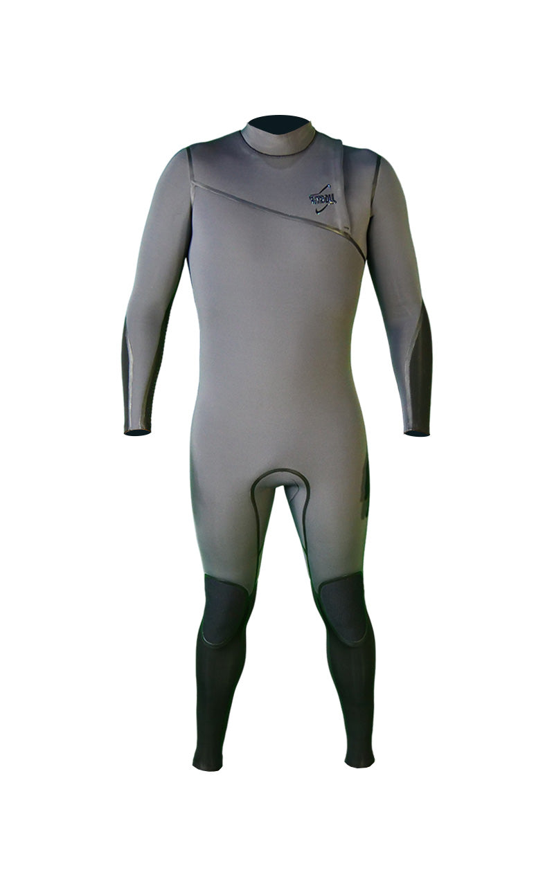 Gyroll Shield 3/2 Zipperless Steamer S23 – Grey/Black/Black