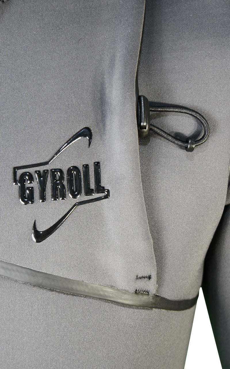 Gyroll Shield 3/2 Zipperless Steamer S23 – Grey/Black/Black