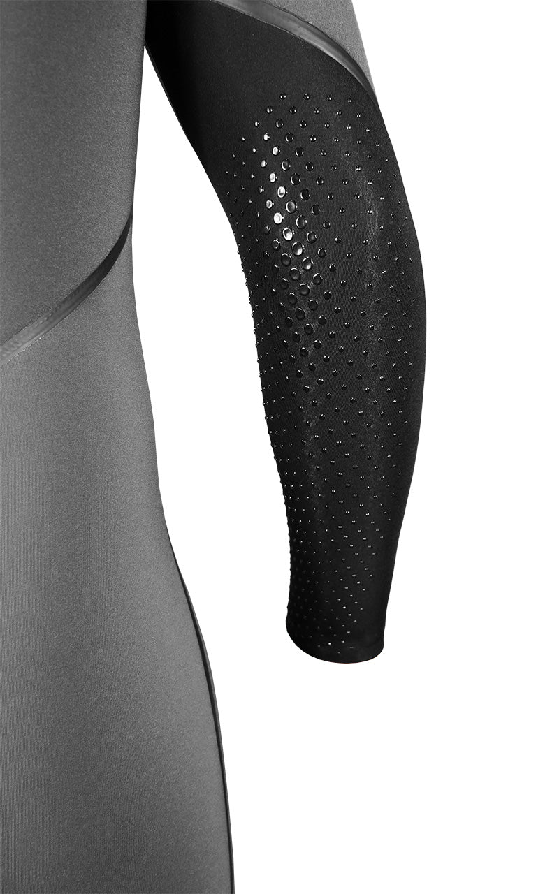 Gyroll Shield 3/2 Zipperless Steamer S23 – Grey/Black/Black