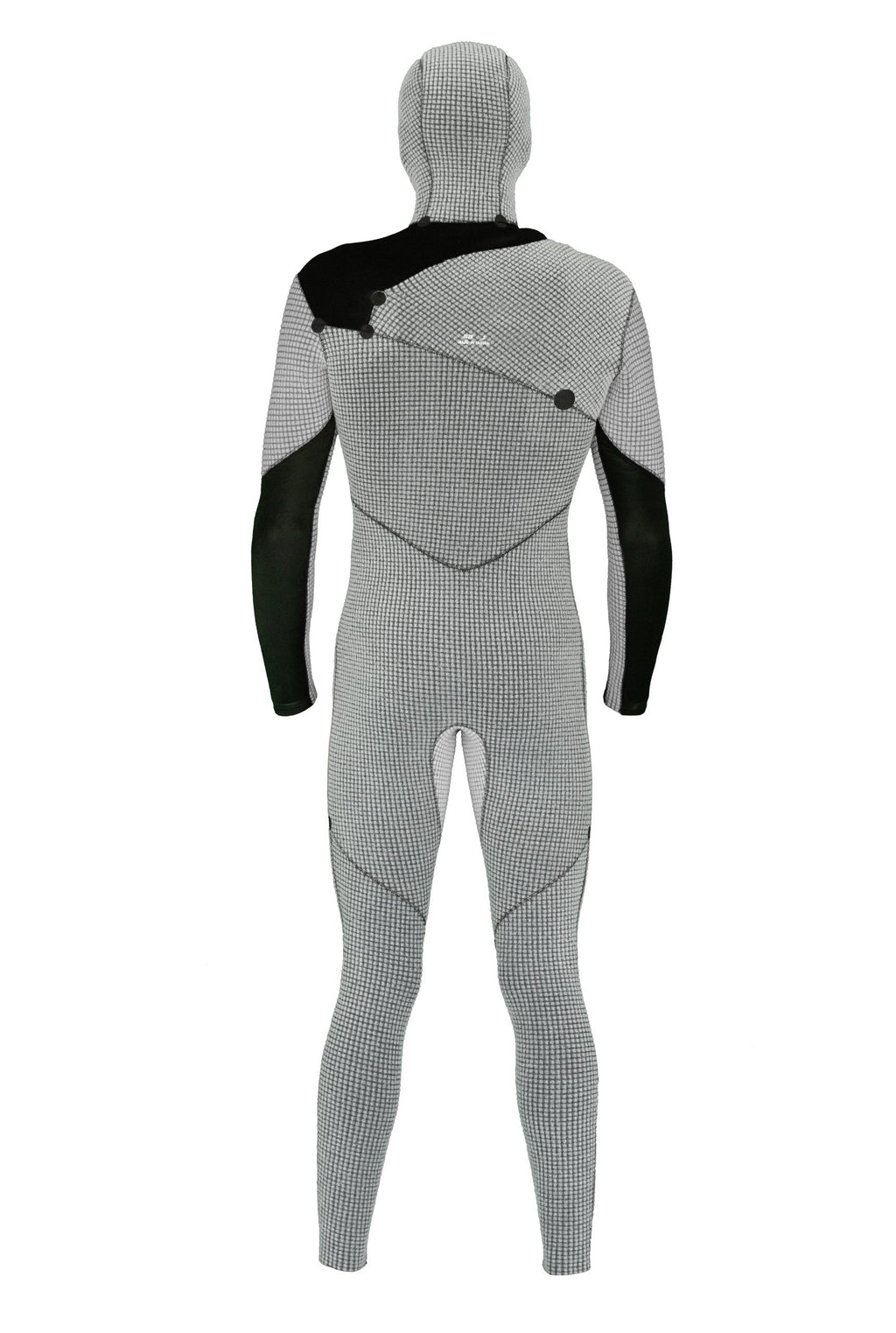 GYROLL Shield 5/4 Hooded Chest Ziperless Steamer S23 – Black/Graphite