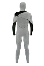 GYROLL Shield 5/4 Hooded Chest Ziperless Steamer S23 – Black/Graphite
