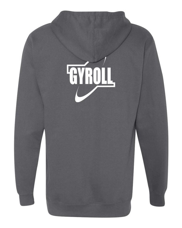 GYROLL LABEL HOODED SWEATSHIRT
