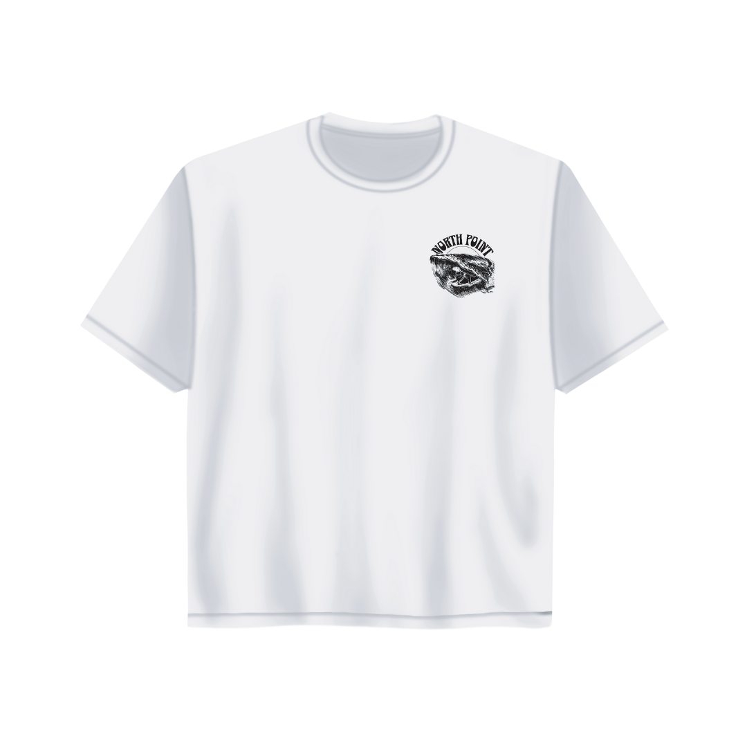T-SHIRT CHUNGUNGO WHITE – NORTH POINT