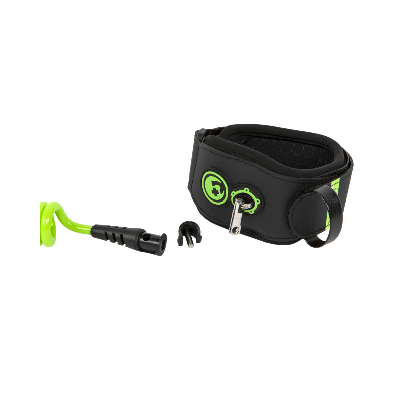 PRIDE TRISTAN ROBERTS BICEPS LEASH PPS FLURO GREEN