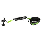 PRIDE TRISTAN ROBERTS BICEPS LEASH PPS FLURO GREEN