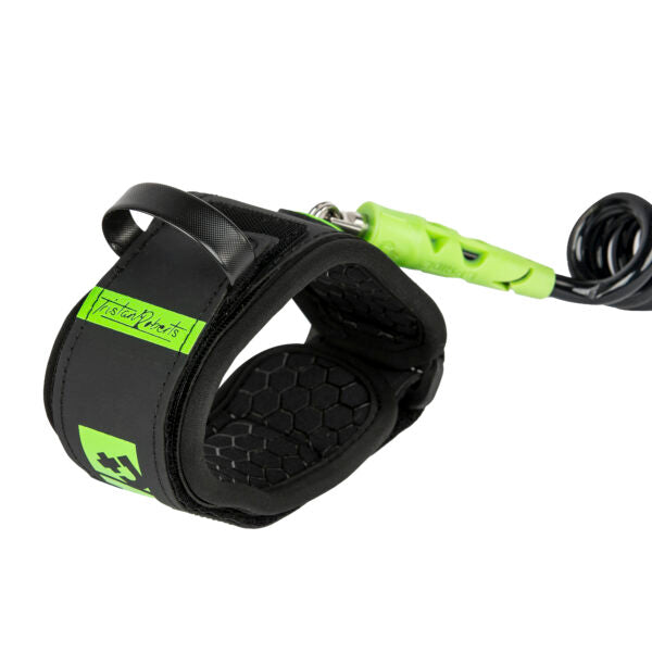 PRIDE TRISTAN ROBERTS BICEPS LEASH PPS FLURO GREEN