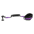 PRIDE STRETCH FIT BICEPS LEASH PPS BLACK/PURPLE