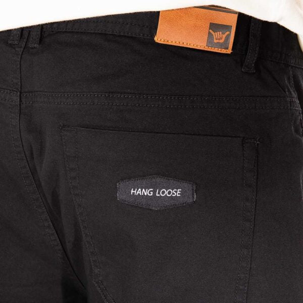 PANTALON WASHED BLACK – HANG LOOSE