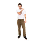 PANTALON WASHED OLIVE – HANG LOOSE