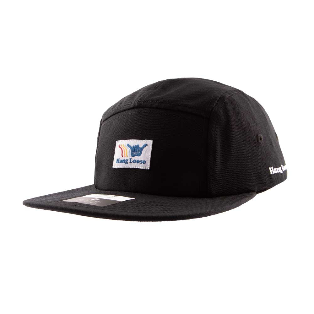 HANG LOOSE FIVE PANEL BLACK