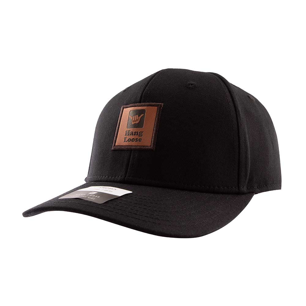 HANG LOOSE BLACK STRAPBACK