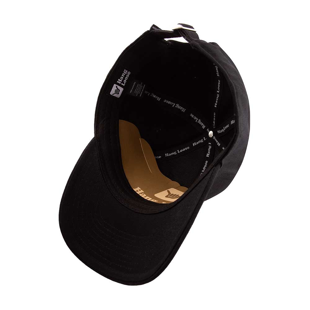 HANG LOOSE BLACK STRAPBACK