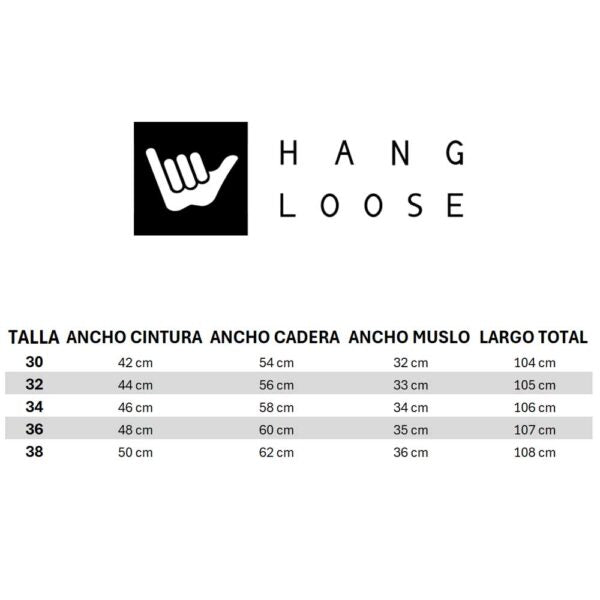 PANTALON WASHED BLACK – HANG LOOSE