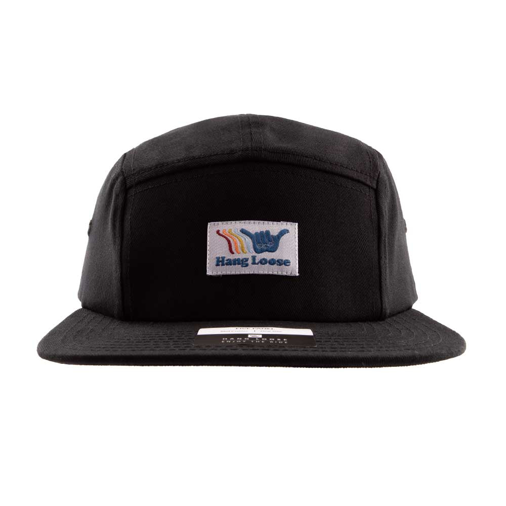 HANG LOOSE FIVE PANEL BLACK