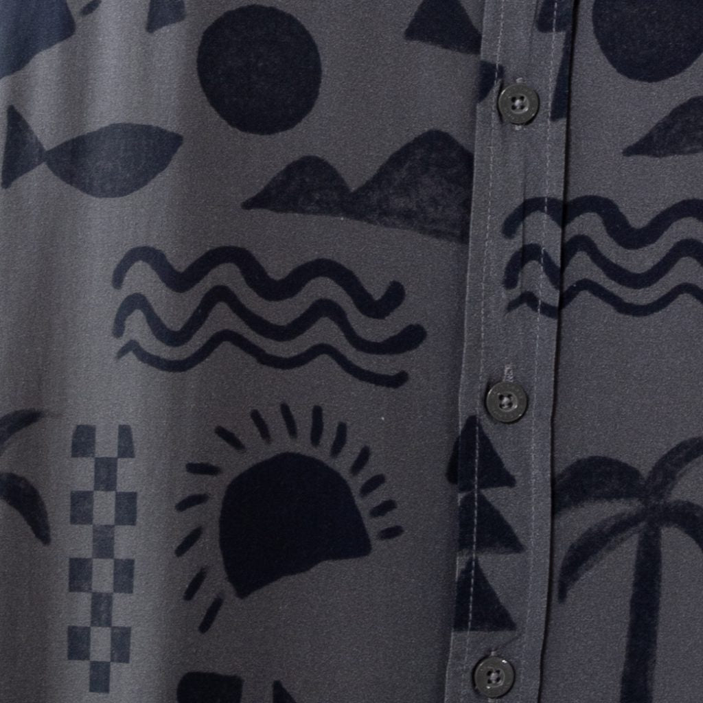 CAMISA ELEMENTS GREY – HANG LOOSE