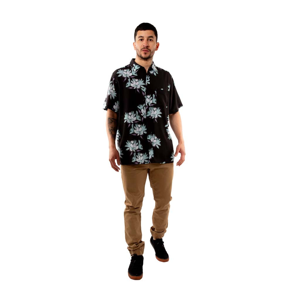 CAMISA FLORIDA BLACK – HANG LOOSE