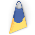 SWIMFINS VULCAN V3 BLUE/SUN GOLD – PRIDE