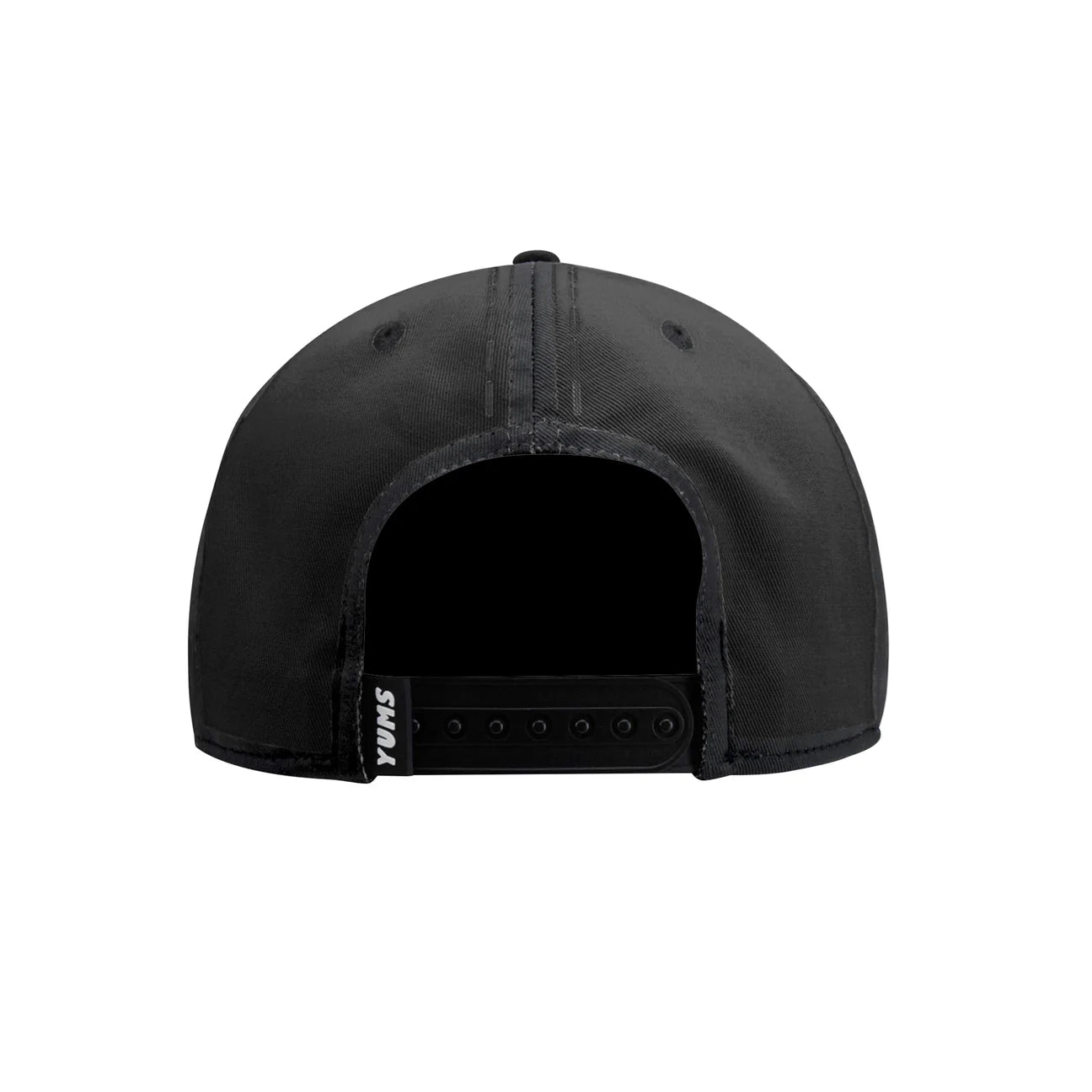 YUMS CARTOONS BLACK SNAPBACK
