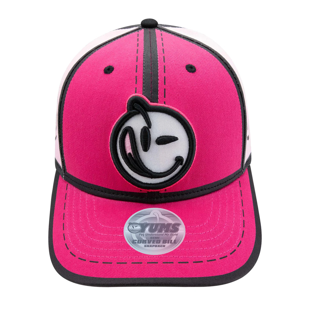 YUMS CARTOONS PINK SNAPBACK