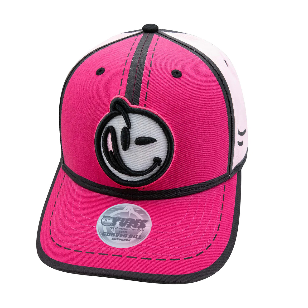 YUMS CARTOONS PINK SNAPBACK