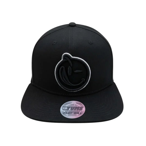 SPLASHED UP BLACK SNAPBACK – YUMS