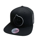 SPLASHED UP BLACK SNAPBACK – YUMS
